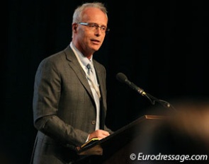 Trond Asmyr at the 2013 Global Dressage Forum :: Photo © Astrid Appels