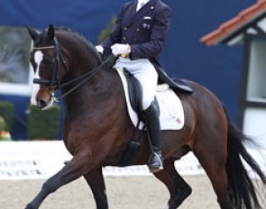 Matthew Dowsley and PSI De Caprio at the 2013 CDI Hagen :: Photo © Astrid Appels
