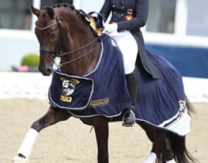 Jessica Krieg and Special Edition victorious at the 2013 CDIO-PJYR Hagen :: Photo © Astrid Appels