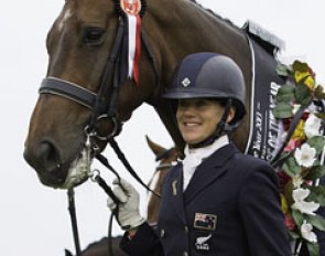 Vanessa Way and KH Arvan at the 2013 Horse of the Year Show :: Photo © Libby Law