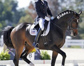 Steffen Peters and Legolas at the 2013 U.S. Dressage Championships in Lexington :: Photo © Sue Stickle