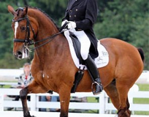 Lars Petersen and Mariett win the Grand Prix at the 2013 Palm Beach Dressage Derby 