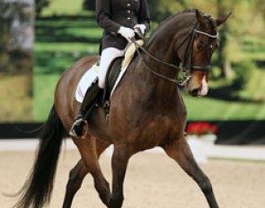 Dutch junior Rosalie Bos on Bolita (by Uptown)