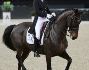 Jana Kun on Watson (by Obelisk), owned by the Dutch Grand Prix trainer Bert Rutten