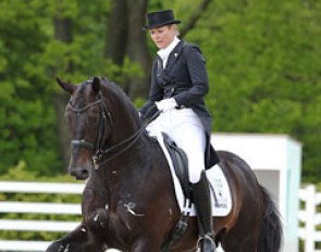 Anne van Olst and Netto at the 2013 CDI Roosendaal :: Photo © Astrid Appels