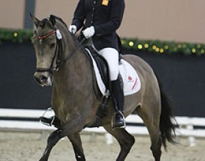 Lisanne Zoutendijk on Champ of Class :: Photo © Astrid Appels