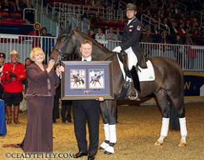 Deborah Kinzinger-Miculinic has been named Dressage Canada Owner of the Year 2013 :: Photo © Cealy Tetley