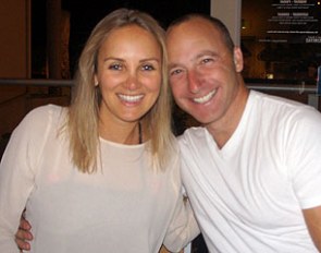 Engaged dressage duo Britta Pedersen and Jeremy Steinberg