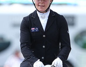 Jessica Greelish at the 2013 World Young Horse Championships :: Photo © Astrid Appels