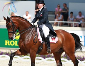 Lone Bang Larsen on Fitou L at the 2014 CDIO Aachen :: Photo © Astrid Appels