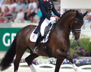 Charlotte Dujardin on Valegro