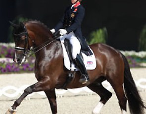 Charlotte Dujardin on Valegro