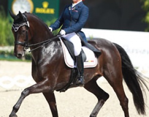 Claudia Fassaert and Donnerfee at the 2014 CDIO Aachen :: Photo © Astrid Appels