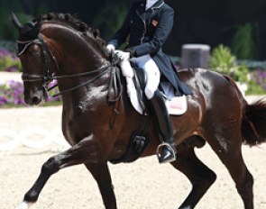 Tina Konyot and Calecto V at the 2014 CDIO Aachen :: Photo © Astrid Appels