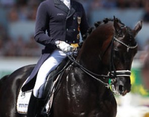 Matthias Rath and Totilas in the Grand Prix Special at the 2014 CDIO Aachen :: Photo © Astrid Appels