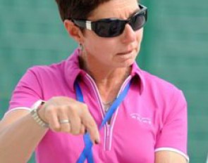 German team trainer Monica Theodorescu