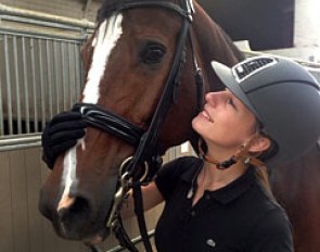 Antonia Arl and her new junior rider's horse, Equestricons Ziggy (by Riverman)