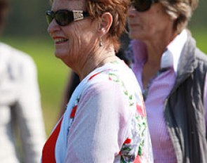 Margs Carline is a bronze medal winner at the 1988 Seoul Olympic Games in eventing