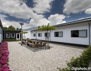 The inner courtyard where meetings and gatherings can be held