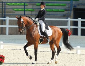 Alizee Froment and Ehrendorf at the 2014 WEG Test Event in Caen :: Photo © PSV