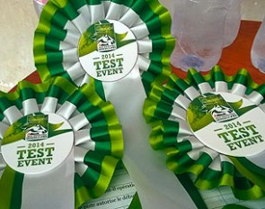 2014 CDI Caen test event ribbons
