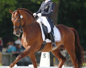 Claire Gosselin and Karamel de Lauture at the 2014 CDI Compiègne :: Photo © Astrid Appels