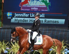 Jennifer Lindvall on Hynder Hoeve's Ramses