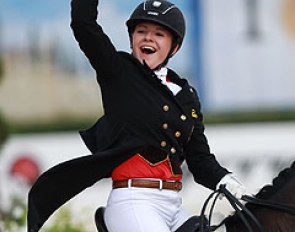 Abbelen knew she had a great ride at the end of her test