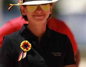 Kienbaum's coach Caro Roost