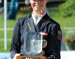 Four starts four victories for Austrian Victoria Max-Theurer at the 2014 CDI Fritzens