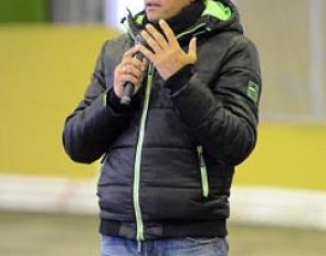 Christoph Koschel at the training course in Gotemba, Japan
