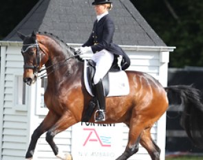 Petra van Esch and Fido Dido at the 2014 CDI Kapellen :: Photo © Astrid Appels