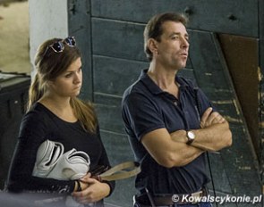 Uwe Schwanz watching the competition
