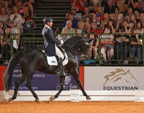 Heath Ryan and Regardez Moi at the 2014 Equestrian Grand Final :: Photo © Julie Wilson