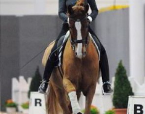 Brigitte Wittig training Maribel Alonso's Bolghieri