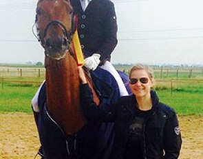 Ralf Kornprobst on Fabious with owner Uta Grosserichter on their side