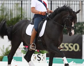 Chris Hickey on the American bred Doctor Wendell (by Don Principe x Sandro Hit)