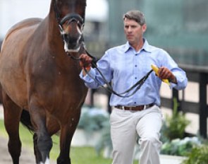 Lots of knee action from Chris Hickey and Douglas at the jog