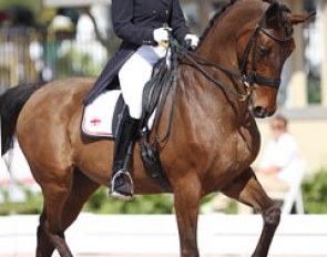 Joanne Vaughan on Elmegardens Marquis
