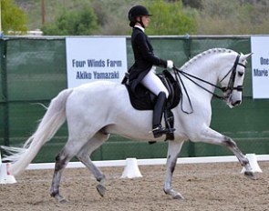 Michelle Reilly and Umeeko at the 2014 CDI-W San Juan Capistrano