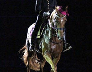 Nadège Bourdon during the Pas de Trois