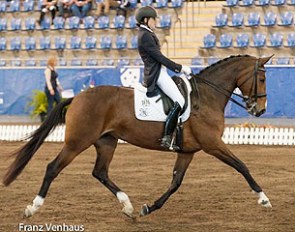 Fiona Selby-McNaught and Tacita at the 2014 CDI Sydney :: Photo © Franz Venhaus