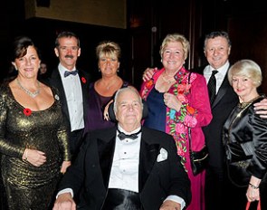 The inaugural ‘A Royal Canadian Evening’ was a great success. The head table: The Countess Bathurst, Commander Chris Hadfield, Deborah Kinzinger Miculinic, Desi Dillingham, Vel Miculinic, Daisy Kinzinger and Frank Kinzinger (seated).                 
