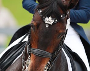 Mister X has a crown on his brow band