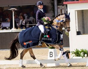 Kim Burschik and Now and Forever Feivel win big at the 2014 CDI Vienna :: Photo © Petra Kerschbaum
