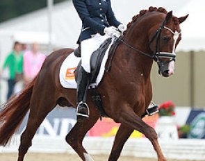 Kirsten Brouwer and Eye Catcher :: Photo © Astrid Appels