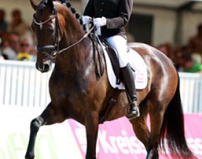 Stine Doesing on the refined Danish mare Lehmann's Lilo