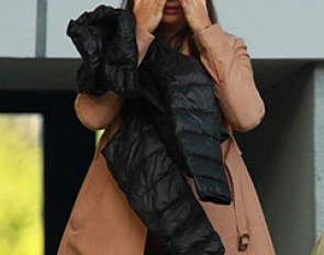 Morgan's sister Alexandra Barbançon in tears