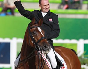 Danish Lars Petersen might have represented Denmark for the last time at the 2014 World Equestrian Games. He's considering switching to the American nationality, living in Florida year round