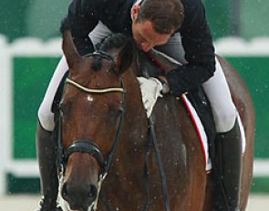 Christian Schumach kisses Picardo